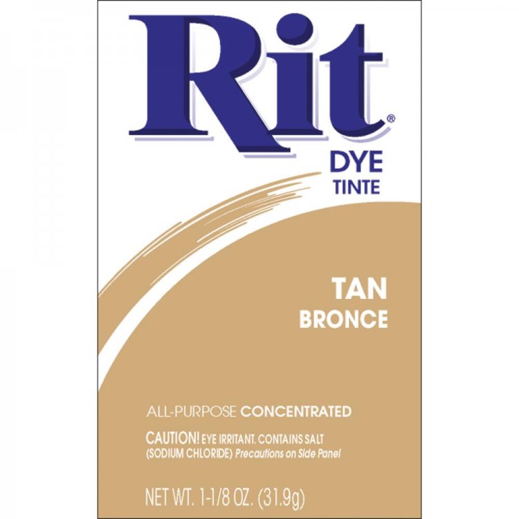Rit Dye Powdered Fabric Dye, Tan - 1.125 ounces - Click Image to Close