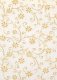 Sheer Fabric - Cream Poinsettia