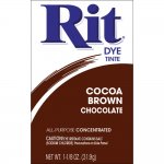 Rit Dye Powdered Fabric Dye, Cocoa Brown - 1.125 ounces