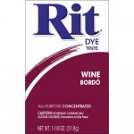Rit Dye Powdered Fabric Dye, Wine - 1.125 ounces