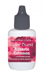 Alizarin Crimson - Color Burst by Ken Oliver