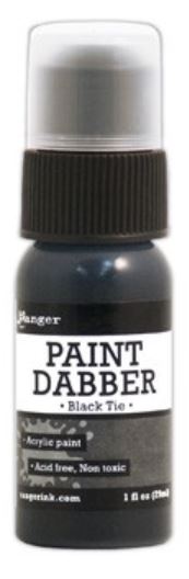 Ranger - Paint Dabber 1 oz. - Black - Click Image to Close