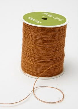 Burlap String 5 yd. Spool - Antique Gold - Click Image to Close