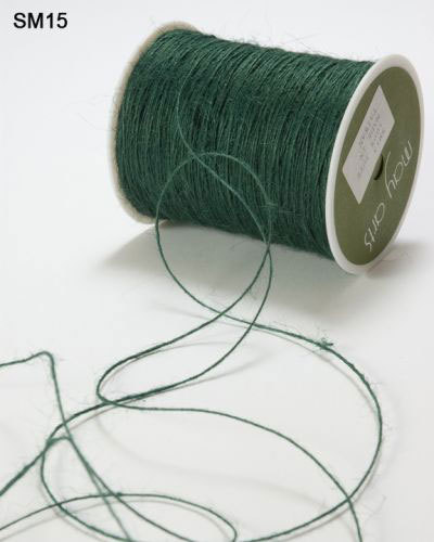 Burlap String 5 yd. Spool - Green - Click Image to Close